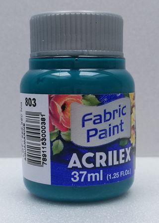 Acrilex farba na textil 803 aquamarine