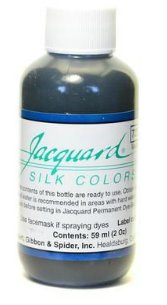 Jacquard silk colour 723 - saphire blue