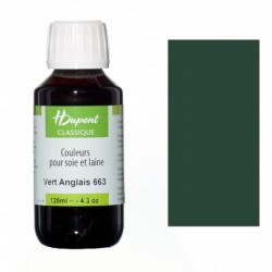 Dupont naparovacia farba na hodváb anglická zelená 663 -1000ml
