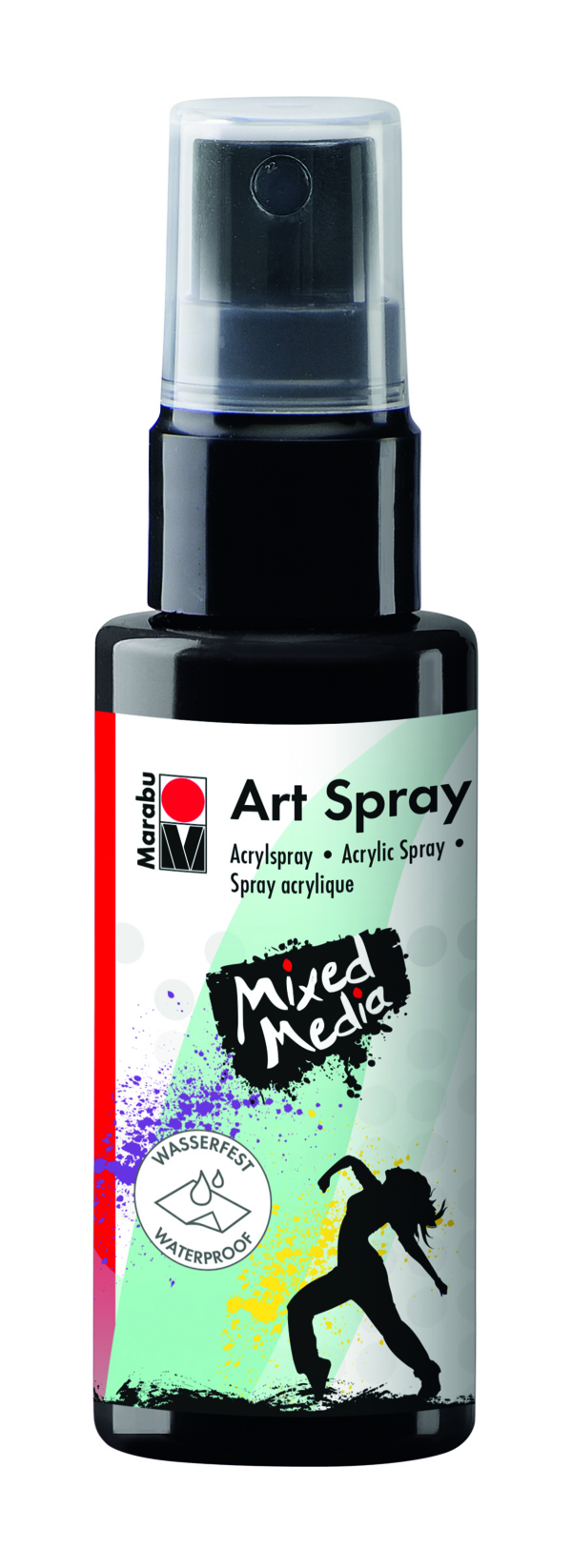 Marabu Art Spray 073 Schwarz