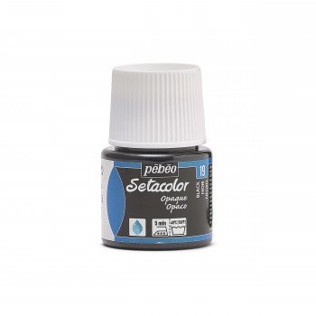 Pebeo Setacolor opaque 19 black