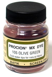 Jacquard Procion MX dye 2105 Olive green
