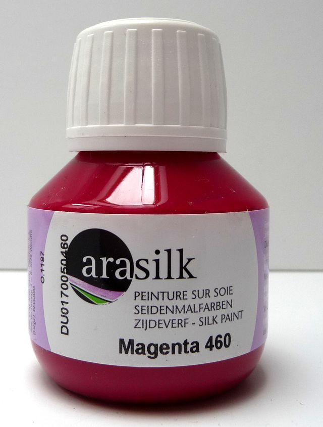 Ara silk by Dupont 460 magenta  