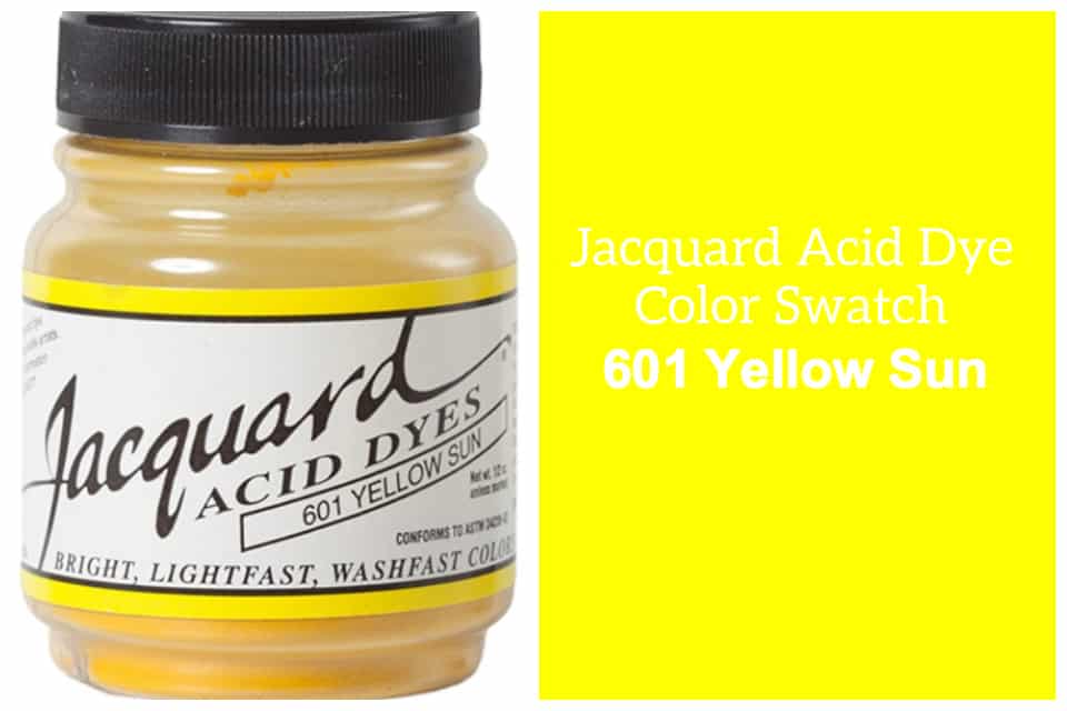 Jacquard Acid  dye 601 sun yellow