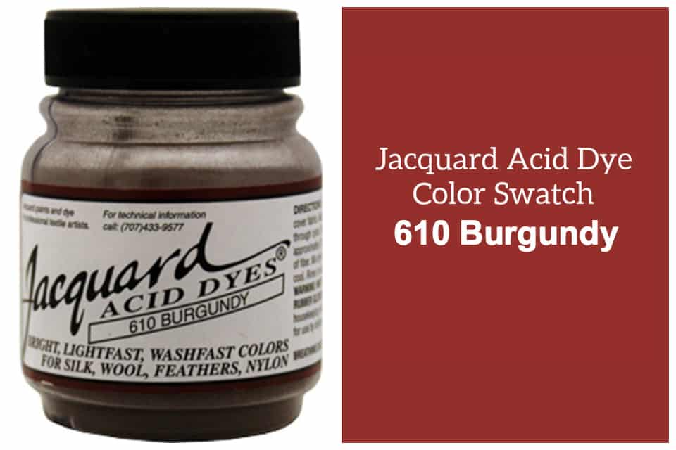 Jacquard Acid  dye 610 Burgundy