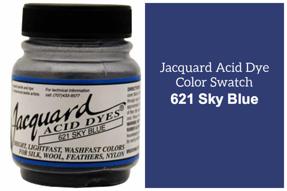 Jacquard Acid  dye 621 Sky blue
