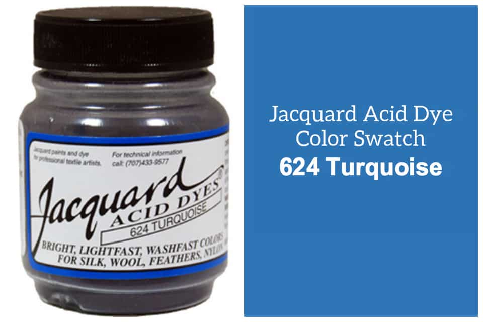 Jacquard Acid  dye 624 Turquoise