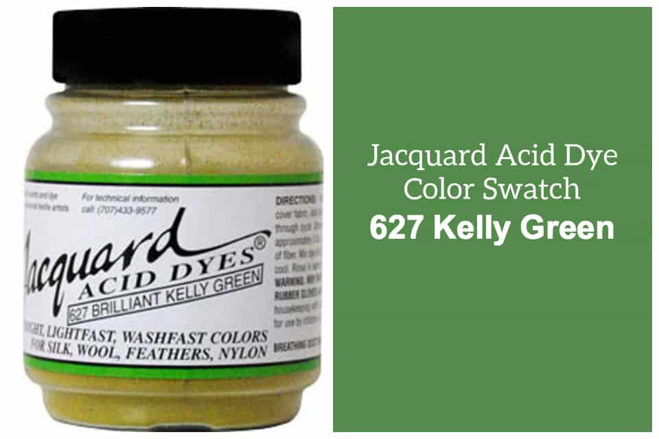 Jacquard Acid  dye 627 Kelly green