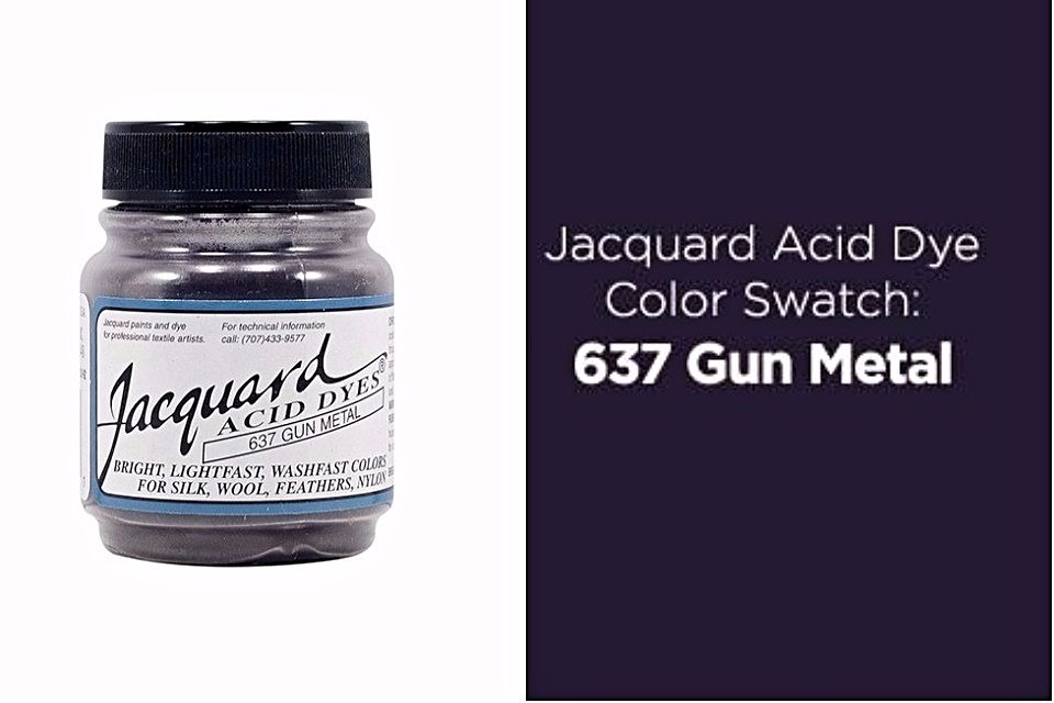 Jacquard Acid  dye 637 gun metal