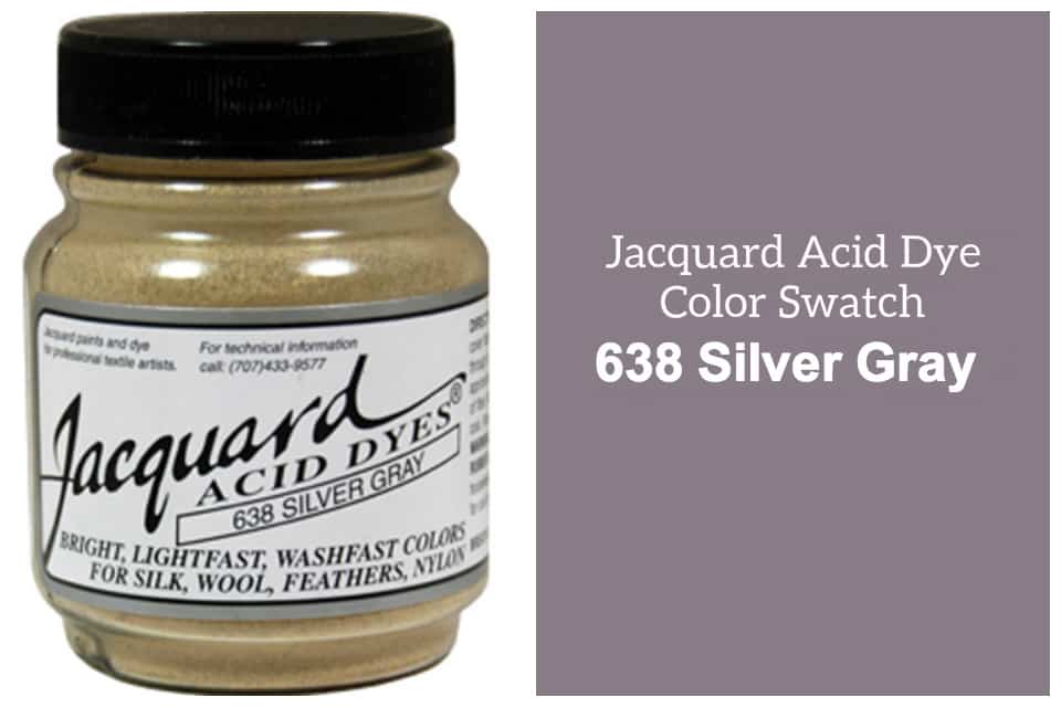 Jacquard Acid  dye 638 Silver grey