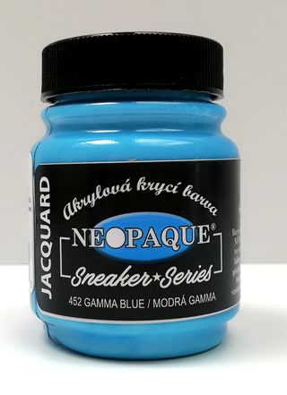 Farba na textil Jacquard Neopaque 452 Modrá gamma