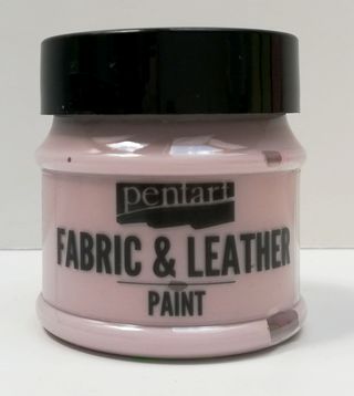 Pentart fabric/leather paint viktoriánska ružová