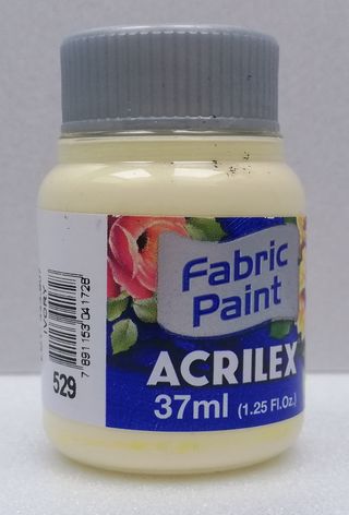 Acrilex farba na textil 529 ivory