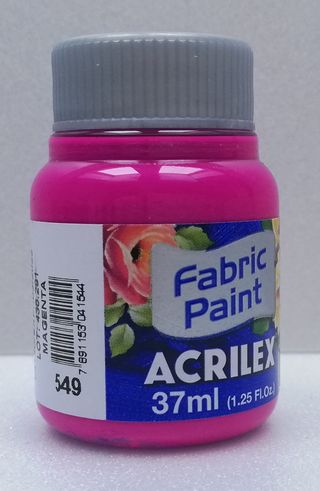 Acrilex farba na textil 549 magenta