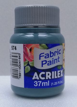 Acrilex farba na textil 574 moonlight gray