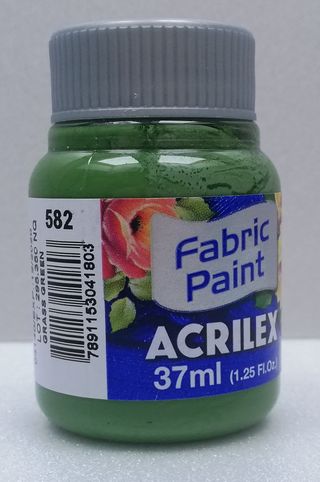 Acrilex farba na textil 582 grass green
