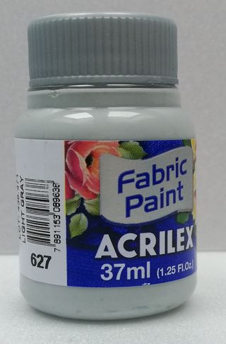 Acrilex farba na textil 627 light gray