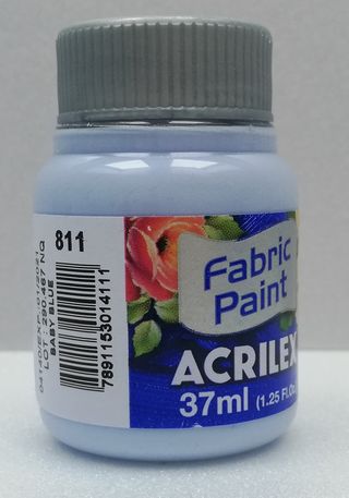 Acrilex farba na textil 811 baby blue