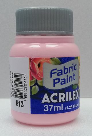 Acrilex farba na textil 813 baby rose