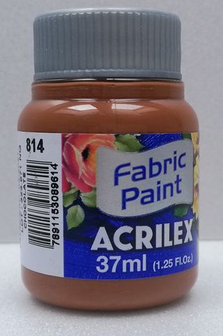 Acrilex farba na textil 814 chocolate