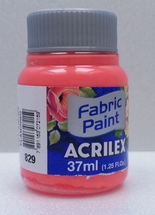 Acrilex farba na textil 829 flamingo