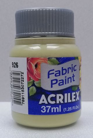 Acrilex farba na textil 926 right moss green
