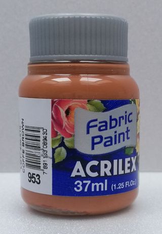 Acrilex farba na textil 953 brown coffee