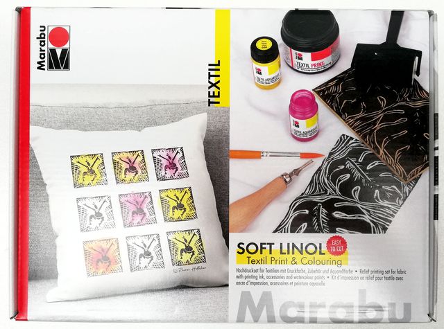 Marabu textil Soft Linol Print & Colouring