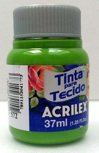 Acrilex farba na textil 572 avocado pear green
