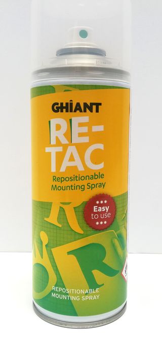 Ghiant Re-tac  - lepidlo na šablóny 400 ml