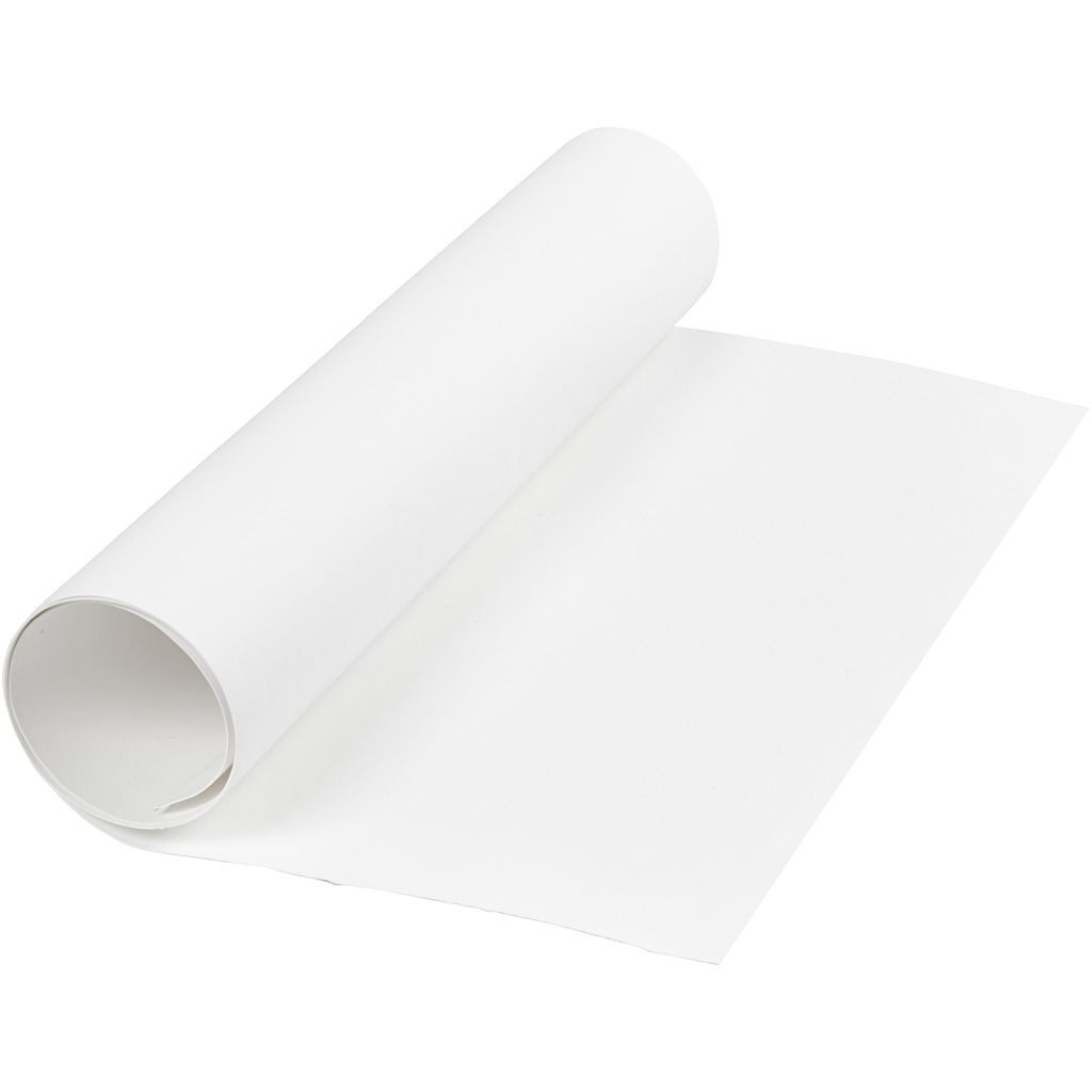 Papier so vzhľadom kože /washable paper/ biely