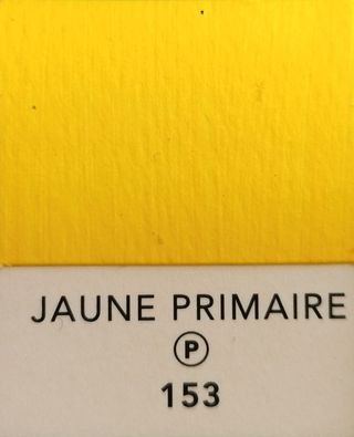 Akrylová farba Lefranc@Bourgeois  Fine  153 jaune primaire