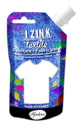 Izink textile 80ml -  80729 -  biela 