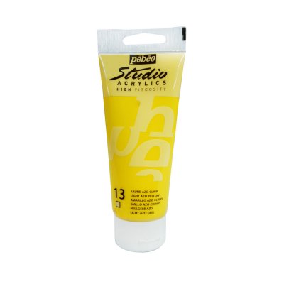 Pébéo Studio acrylics 100 ml - 013 light azo yellow