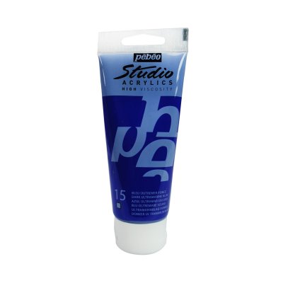 Pébéo Studio acrylics 100 ml - 015 dark ultramarine blue