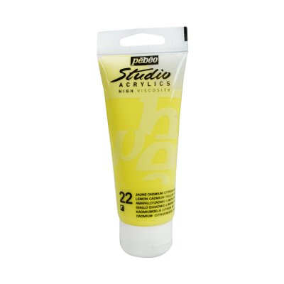 Pébéo Studio acrylics 100 ml - 022 lemon cadmium yellow