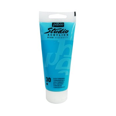 Pébéo Studio acrylics 100 ml - 030 turquoise blue