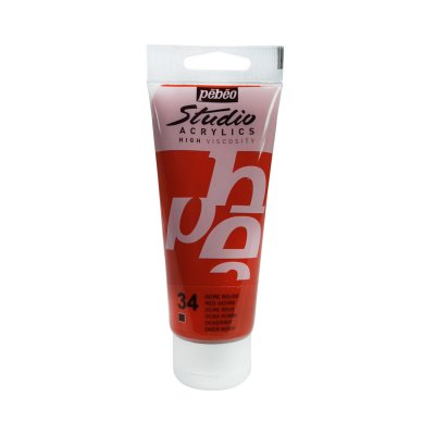 Pébéo Studio acrylics 100 ml - 034 red ochre