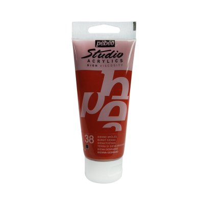 Pébéo Studio acrylics 100 ml - 038 burnt sienna