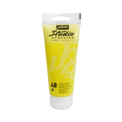 Pébéo Studio acrylics 100 ml - 048 opaque primary yellow