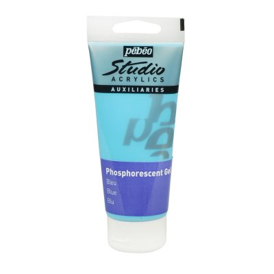 Pébéo Studio acrylics 100 ml - 114 phosp. gel modrý