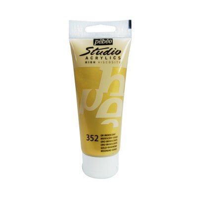 Pébéo Studio acrylics 100 ml - 352 gold