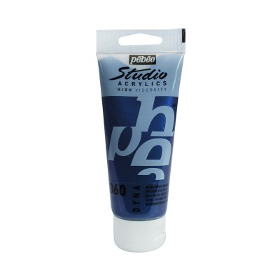 Pébéo Studio acrylics 100 ml - 360 iridescent blue black