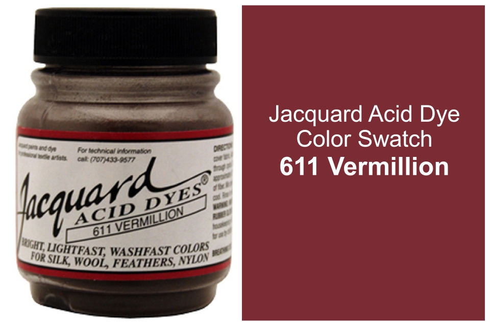 Jacquard Acid  dye 611 Vermilion