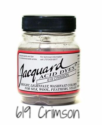 Jacquard Acid  dye 619 Crimson