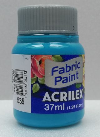 Acrilex farba na textil 535 sea blue