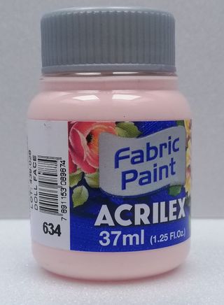 Acrilex farba na textil 634 doll face