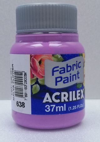 Acrilex farba na textil 638 malwa flower