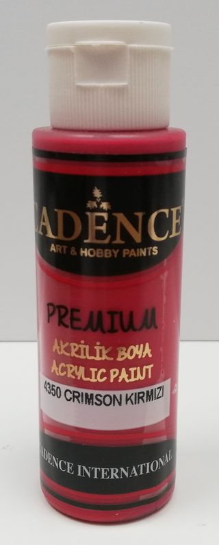 Cadence akrylová farba 70ml 4350 crimson red