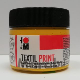 Marabu textil print 100 ml   919 primary yellow